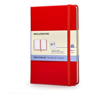 MOLESKINE Skizzenbuch A5 034-5 blanko rot