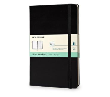 MOLESKINE Music Notebook A5 310-0 schwarz