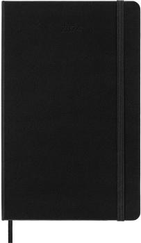 MOLESKINE Tageskalender 2024 56598856484 schwarz, 1T/S, HC, L/A5