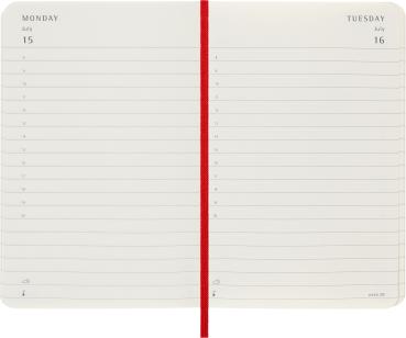 MOLESKINE Tageskalender 2024 56598856583 scharlachrot, 1T/S, SC, P/A6