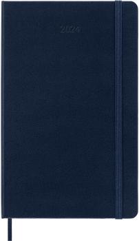 MOLESKINE Wochen-Notizkalender 2024 56598856613 saphir, 1W/S, HC, L/A5