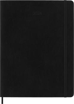 MOLESKINE Wochen-Notizkalender 2024 56598856781 schwarz, 1W/S, SC, XL