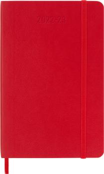 MOLESKINE Wochen-Notizkalender 23/24 56598857016 18M liniert SC scharlachrot