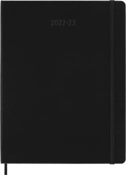 MOLESKINE Wochen-Notizkalender 23/24 56598857023 18M liniert HC schwarz