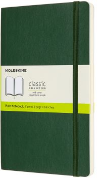 MOLESKINE Notizbuch SC L/A5 600028 blanko, myrtengrün, 240 S.