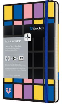 MOLESKINE Smart Notizbuch HC L/A5 602176 schwarz, 176 Seiten