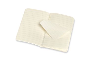 MOLESKINE Notizheft 2x 10.5x6.5cm 620480 liniert, korall/marine, 56 S.