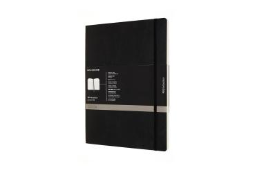 MOLESKINE Notizbuch Pro 27,9x21,6cm 620886 schwarz, 192 Seiten