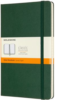 MOLESKINE Notizbuch HC L/A5 629063 liniert, myrtengrün, 240 S.