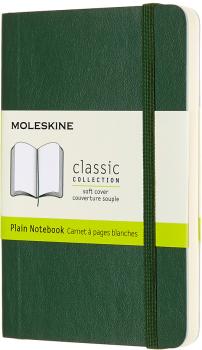 MOLESKINE Notizbuch SC P/A6 629155 blanko, myrtengrün, 192 S.