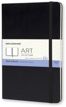 MOLESKINE Skizzenbuch A5 701153 blanko schwarz