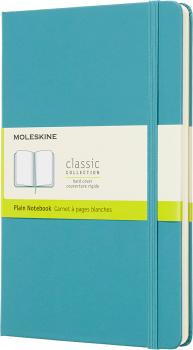 MOLESKINE Notizbuch L/A5 715383 Blanko, HC, Riff Blau