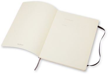 MOLESKINE Notizbuch Soft XL 722-3 liniert schwarz