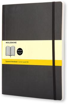 MOLESKINE Notizbuch Soft XL 724-7 kariert schwarz