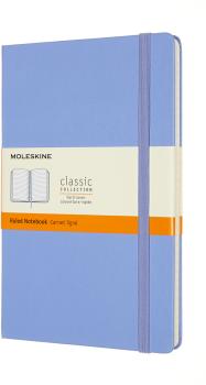 MOLESKINE Notizbuch HC L/A5 850819 liniert,hortensienblau,208 S.