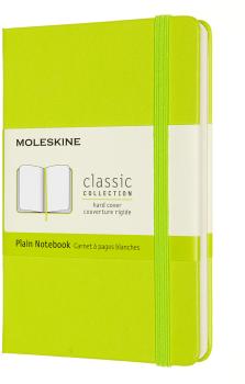 MOLESKINE Notizbuch HC Pocket/A6 850864 blanko,limetten grün,192 S.