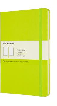 MOLESKINE Notizbuch HC L/A5 850888 blanko,limetten grün,208 S.