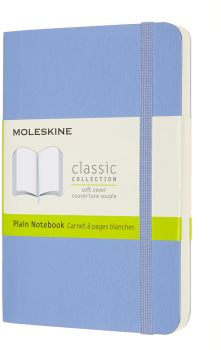 MOLESKINE Notizbuch SC Pocket/A6 850925 blanko,hortensienblau,192 S.