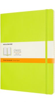 MOLESKINE Notizbuch HC XL 851014 liniert,limetten grün,192 S.