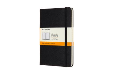 MOLESKINE Notizbuch Medium 18,2x11,8cm 852944 liniert, schwarz, 208 Seiten