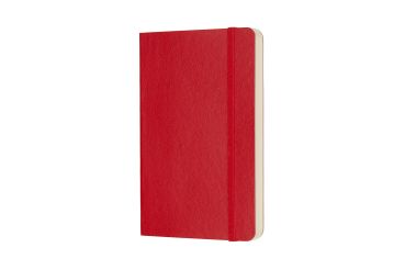 MOLESKINE Notizbuch P/A6 854610 Blanko,Soft Cover,Scharlach