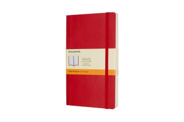 MOLESKINE Notizbuch L/A5 854634 Liniert,SoftCover,Scharlach