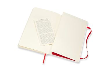 MOLESKINE Notizbuch L/A5 854658 Blanko,Soft Cover,Scharlach