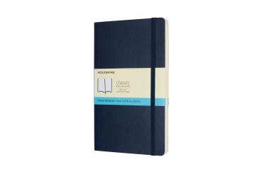 MOLESKINE Notizbuch L/A5 854764 Punktraster,Soft Cover,Saphir