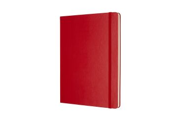 MOLESKINE Notizbuch XL 855105 Blanko,Hardcover,Scharlach