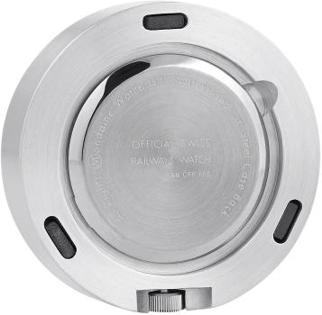 MONDAINE Tischuhr 50mm A660.81SBB silber, magnetisch