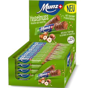 MUNZ Schokoladenriegel 00869 Haselnuss 40x46g