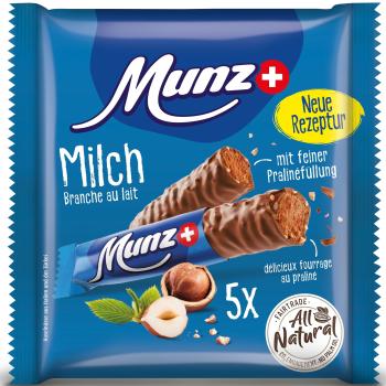 MUNZ Schokoladenriegel 01143 Milch 5x23g