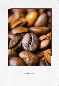 NATUR VERLAG Notizbuch Crushpaper A5 11015N Kaffee Foto, dotted