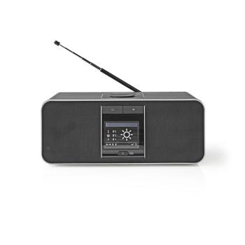 NEDIS DAB+ Radio Internet BT RDIN5005BK Black