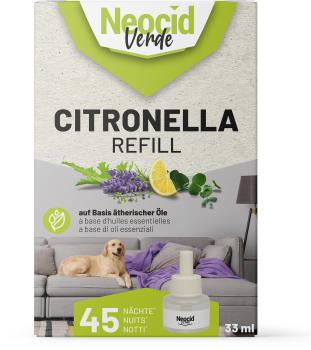 NEOCID EXPERT Citronella ätherisches Öl 48035 refill-Fläschchen 33ml