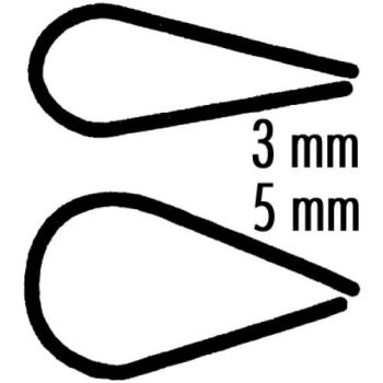 NEUTRAL Klemmrücken, 3mm A4 608073 grün, 30 Blatt 10 Stück