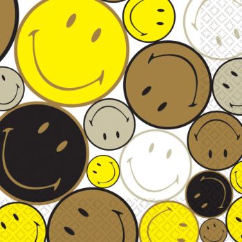 NEUTRAL Servietten Smiley 9914442 33x33cm