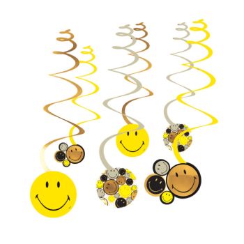 NEUTRAL Deko-Spiralen Smiley 9914445 130cm