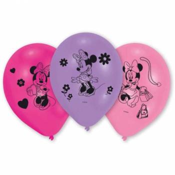 NEUTRAL Ballons Minnie Mouse 10 Stk. 999371 pink, violett 25.4cm