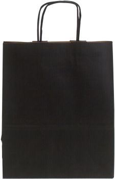 NEUTRAL Tragtaschen Allegra schwarz SDF22-798 Kraft,110g, 22x10x27cm 25 Stk.