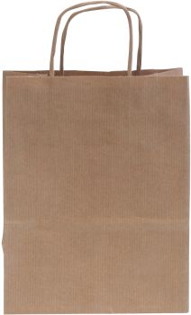 NEUTRAL Tragtaschen Allegra natur SDS16-AVN Kraft,110g, 16x8x21cm 25 Stk.