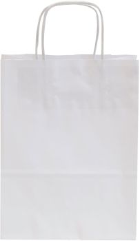 NEUTRAL Tragtaschen Allegra weiss SDS16-BIA Kraft,110g, 16x8x21cm 25 Stk.