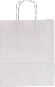 NEUTRAL Tragtaschen Allegra weiss SDS22-BIA Kraft,110g, 22x10x27cm 25 Stk.