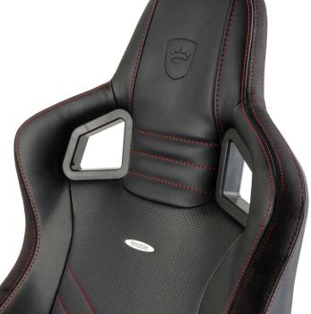 NOBLECHAIRS Gaming Stuhl EPIC NBL-PU-RED-002 schwarz/rot