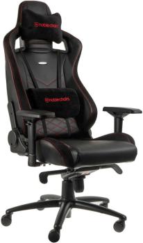 NOBLECHAIRS Gaming Stuhl EPIC NBL-PU-RED-002 schwarz/rot