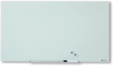 NOBO Whiteboard Premium Plus 1905177 Glas, weiss, magn. 1260x711mm