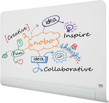 NOBO Whiteboard Premium Plus 1905193 Glas, magnetisch 1883x1059mm