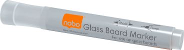 NOBO Glassboard-Marker 1905323 weiss 4 Stück