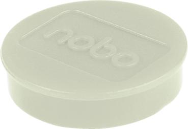 NOBO Magnet rund 32mm 1915301 weiss 10 Stück