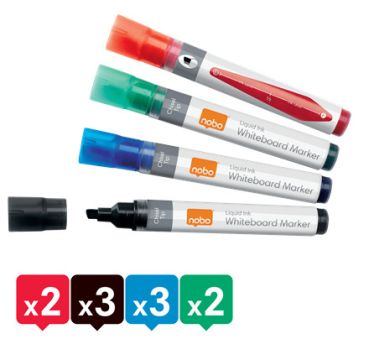 NOBO N-Marker Viscom 4mm 1915386 ass. 10 Stück